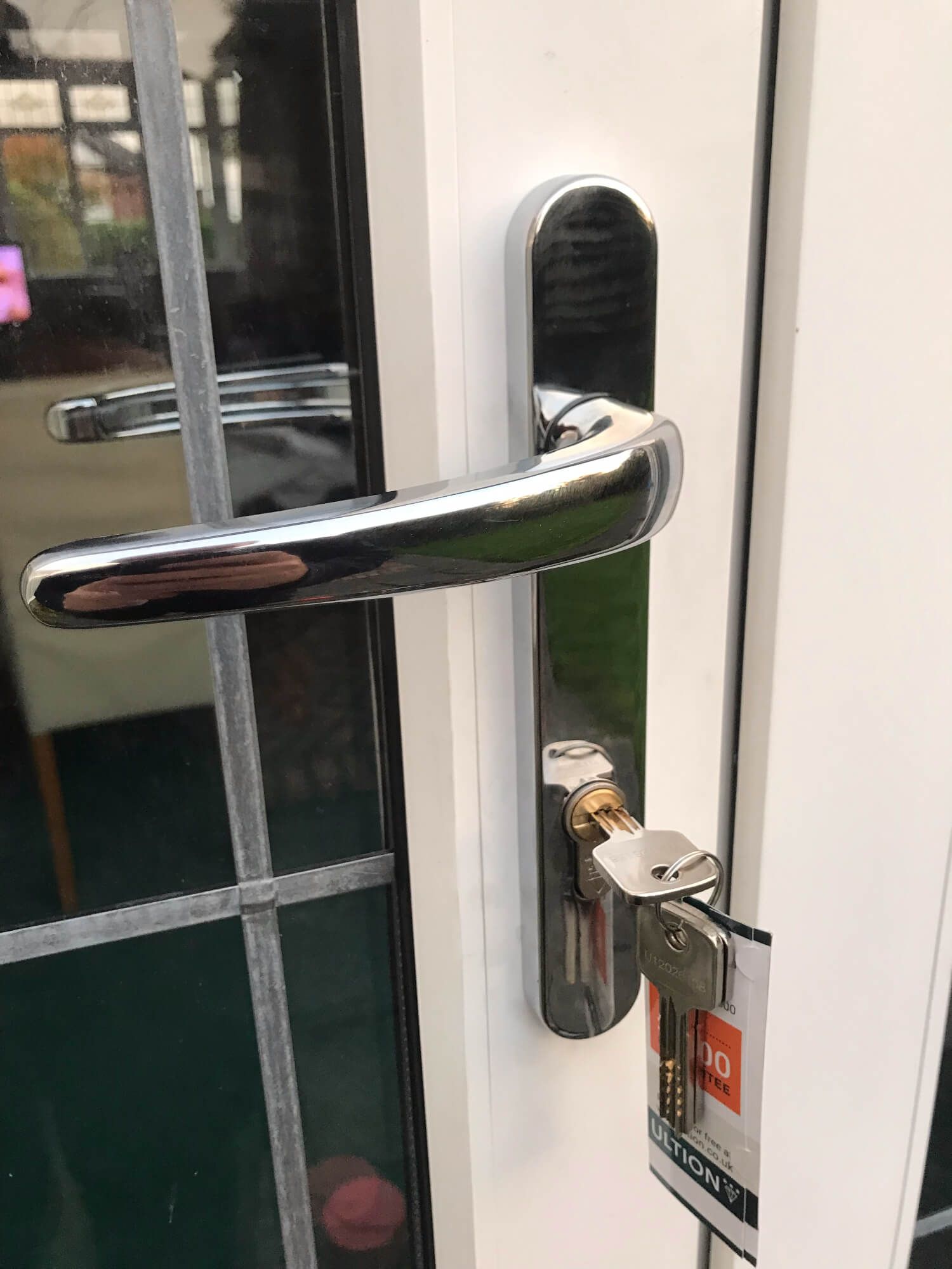 upvc door lock and handle