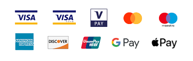 Card payments logo showing all the different payment options 