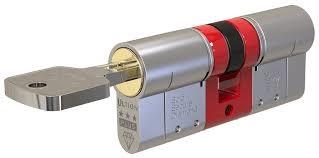 Ultion WXM anti snap lock with key on a white background